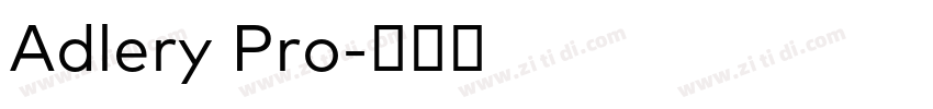 Adlery Pro字体转换